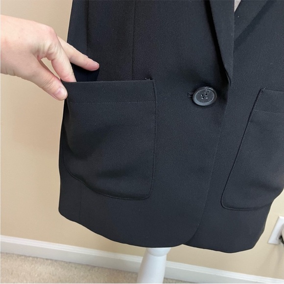 Express Single Button Sleeveless Blazer - Picture 5 of 12